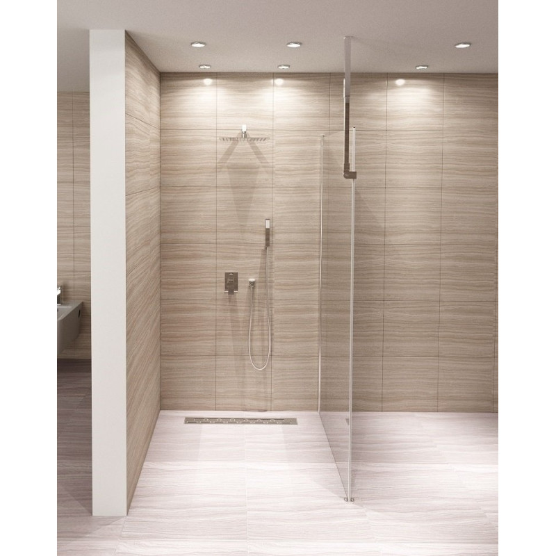 Elegancka Ścianka Prysznicowa AERO CHROM "N" 70 cm - Styl i Funkcjonalność!