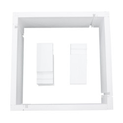 Uniwersalny podstawa brodzikowa 80x80 cm do nóg, max 16 cm głębokości - solidna i trwała!