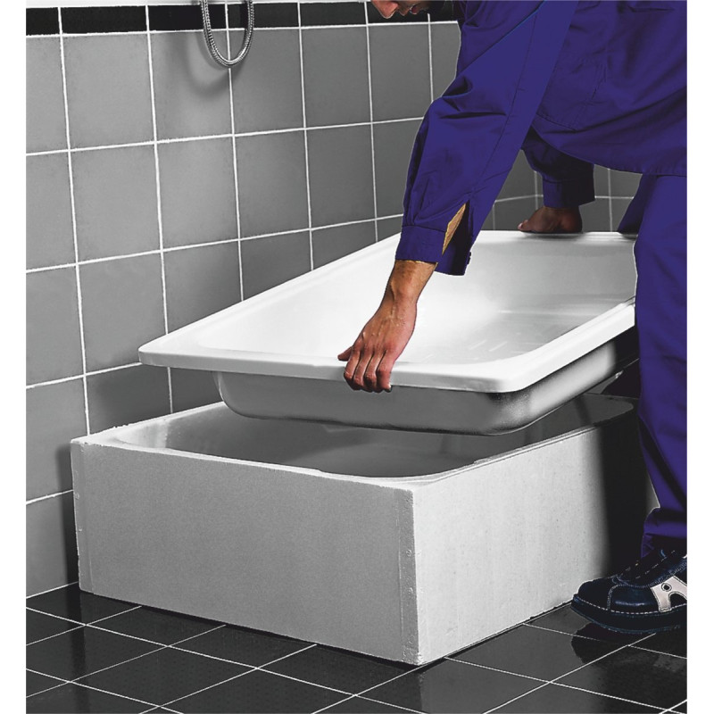 Uniwersalny podstawa brodzikowa 80x80 cm do nóg, max 16 cm głębokości - solidna i trwała!