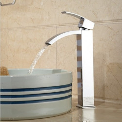 Elegancka bateria wysoka Enzo H chromowana - nowoczesność i styl w Twojej łazience!