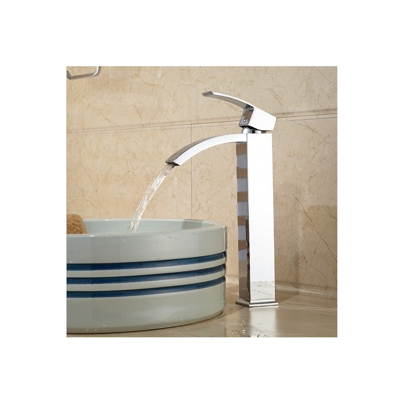 Elegancka bateria wysoka Enzo H chromowana - nowoczesność i styl w Twojej łazience!