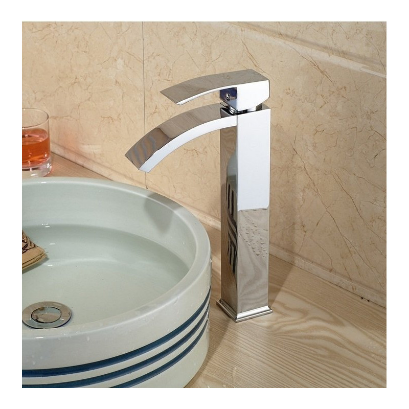 Elegancka bateria wysoka Enzo H chromowana - nowoczesność i styl w Twojej łazience!