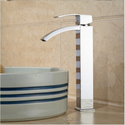 Elegancka bateria wysoka Enzo H chromowana - nowoczesność i styl w Twojej łazience!