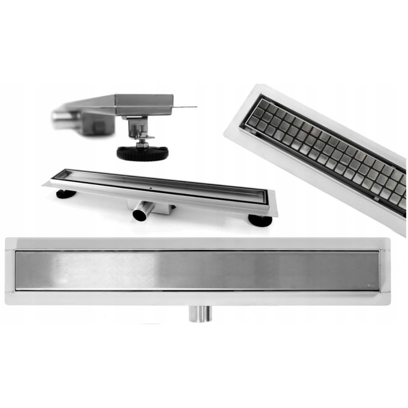 Elegancki Odpływ Neo & Pure N 800mm - Styl i Funkcjonalność w Twojej Łazience