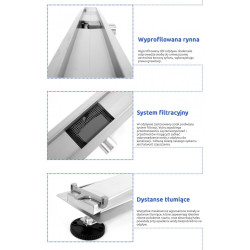 Elegancki Odpływ Neo & Pure N 800mm - Styl i Funkcjonalność w Twojej Łazience