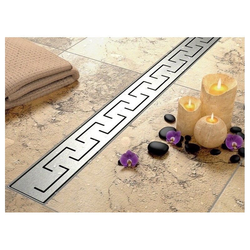 Nowoczesny odpływ liniowy Greek N 1000 - Elegancja i funkcjonalność!