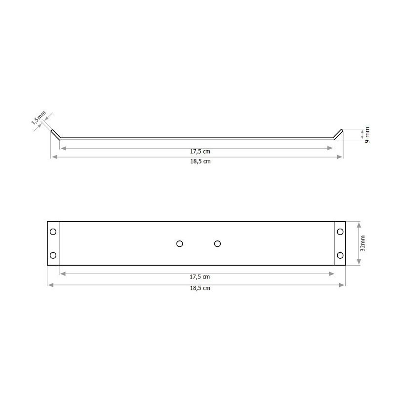 Zestaw Uchwyty Narożne Premium do Paneli MITIS/MITIS PLUS/MAURITIUS - Solidność i Styl