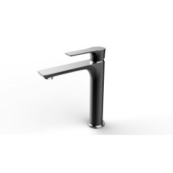 Nowoczesna Bateria RAILA Black - Elegancka i Wysoka Jednouchwytowa do Twojej Łazienki