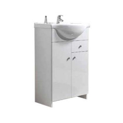 Funkcjonalna Szafka Łazienkowa z Umywalką TAMPA 55 - Styl i Praktyczność W Jednym