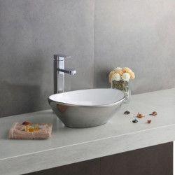 Elegancka Umywalka Sofia Silver - Stylowy Dodatek do Twojej Łazienki