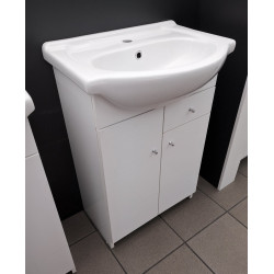 Funkcjonalna Szafka Łazienkowa z Umywalką TAMPA 55 - Styl i Praktyczność W Jednym