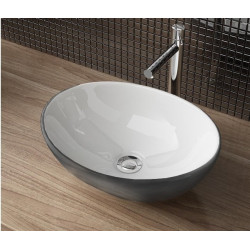 Elegancka Umywalka Sofia Silver - Stylowy Dodatek do Twojej Łazienki