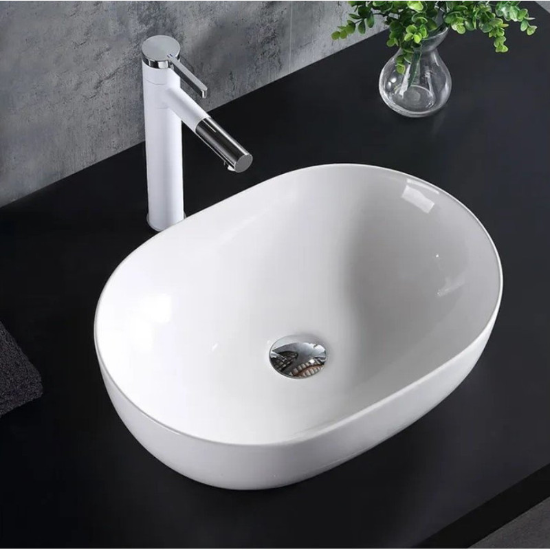 Elegancka Umywalka Amelia na Blat - Styl i Funkcjonalność dla Twojej Łazienki!