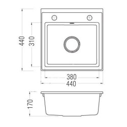 Elegancja i funkcjonalność: Zlewozmywak granitowy + bateria Primo Zestaw Deluxe 13