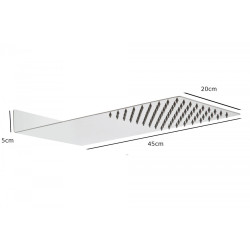 Ścienna Deszczownica Extra Slim Premium – Luksusowy Prysznic Codzienny