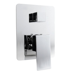 Ekskluzywny Zestaw Podtynkowy Niro 3: Deszczownica Extra Slim z Baterią