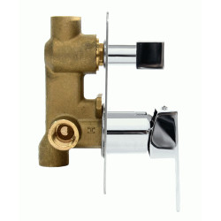 Ekskluzywny Zestaw Podtynkowy Niro 3: Deszczownica Extra Slim z Baterią