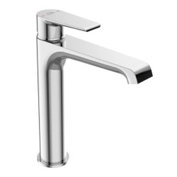 Stylowa i Wysoka Bateria Umywalkowa LARGO w Chromie - Model BAH_02ND