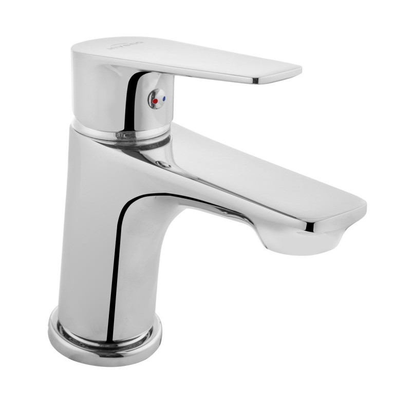 Lśniąca Bateria Umywalkowa Dokos Chrom BU-19-001 - Nowoczesność w Twojej Łazience