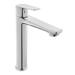 Elegancka Bateria Umywalkowa Dokos Wysoka Chromowana BU-19-W01