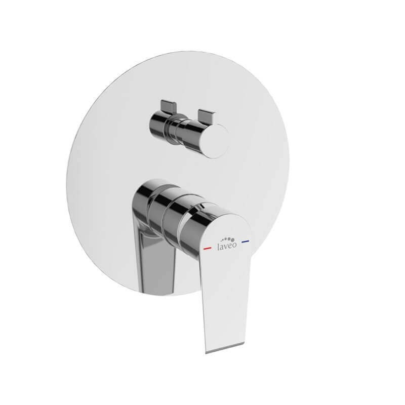 Elegancka Bateria Natryskowa Largo Chrom - Nowoczesność i Styl w Twojej Łazience!