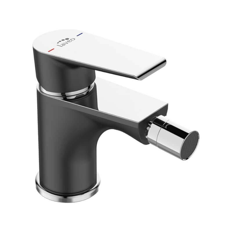 LARGO Eleganta Bateria Bidetowa Chrome Jet z Klik-Klakiem