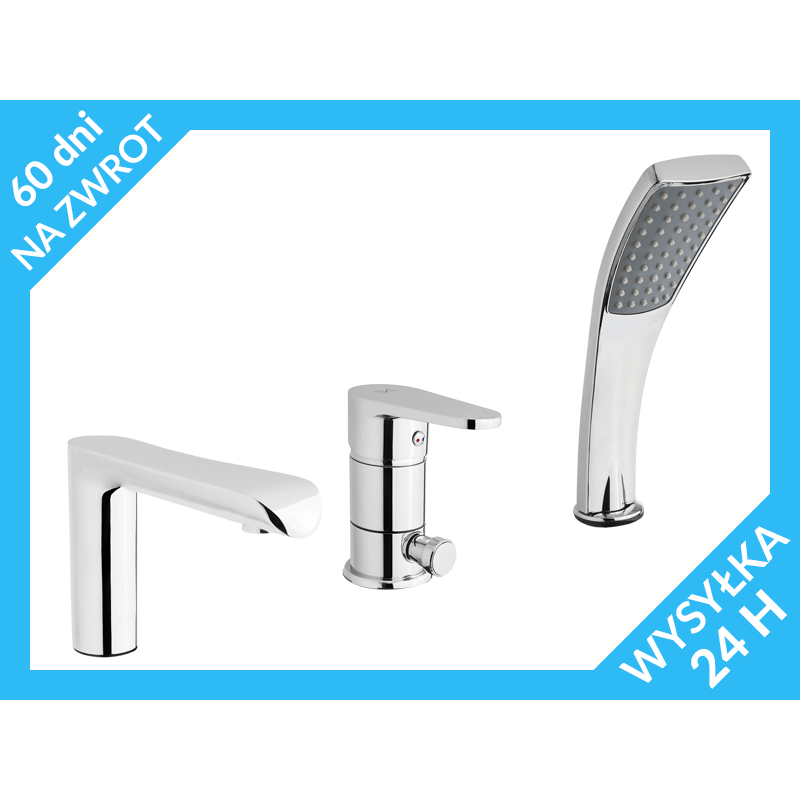 Nowoczesna Bateria Łazienkowa MERIDA BW-03-S01 – Elegancja i Funkcjonalność!