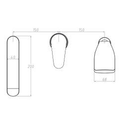 Nowoczesna Bateria Łazienkowa MERIDA BW-03-S01 – Elegancja i Funkcjonalność!