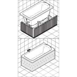 Styropianowa Osłona do Wanien Prostokątnych – Izolacja i Komfort!