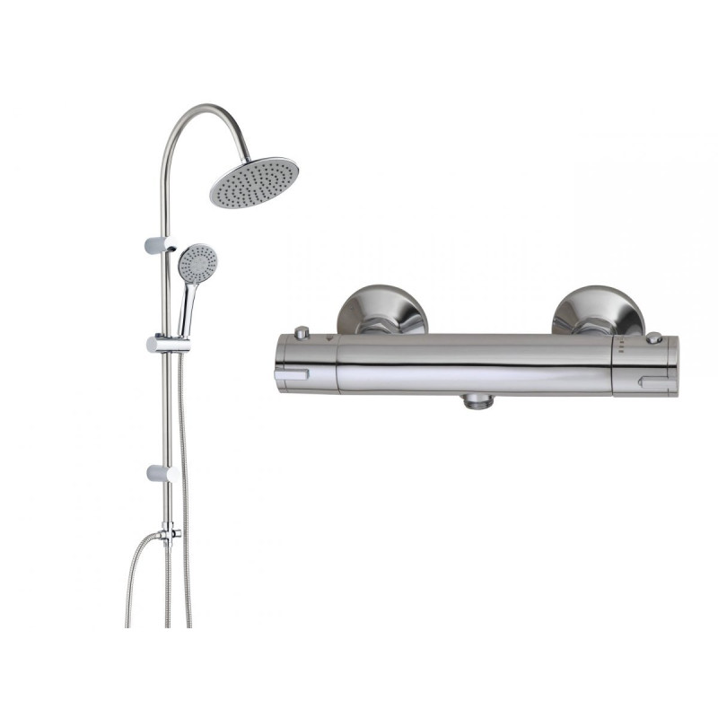 Zestaw Prysznicowy Premium z Termostatem Trend Termico - Komfort i Styl w Twojej Łazience
