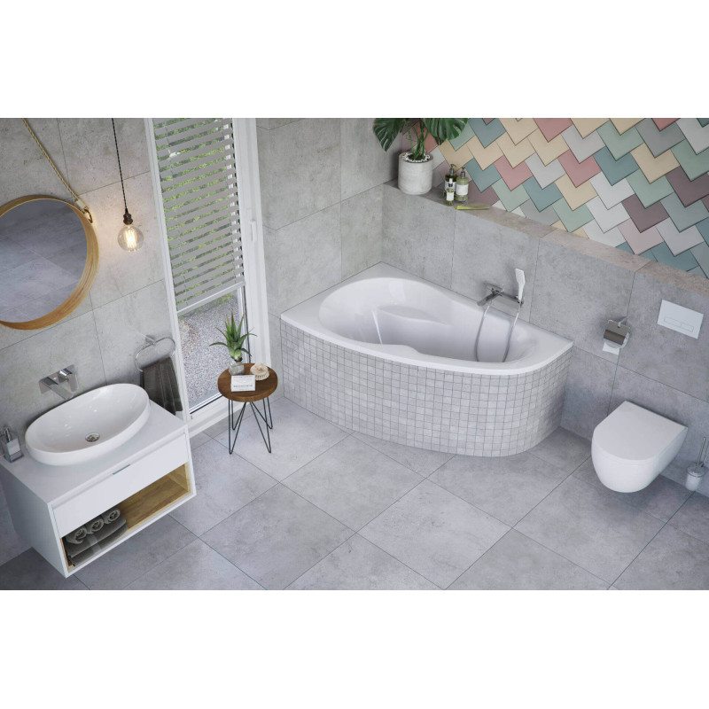 Excellent Flex obudowa do zabudowy wanny narożnej płytkami nan