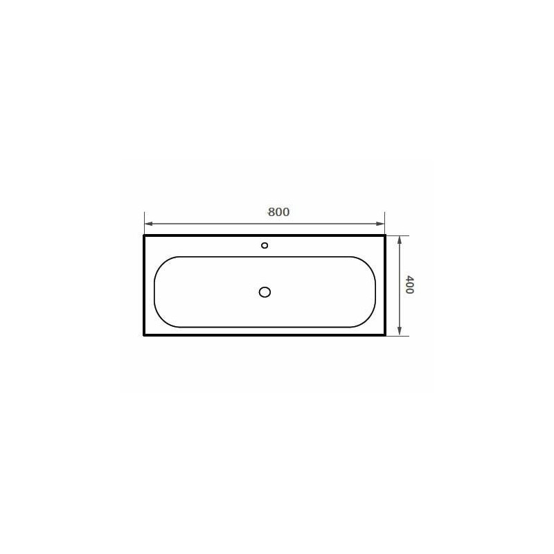 Mega Okazja! Designowa Umywalka Bruno 80 z Konglomeratu - Nowoczesność w Twojej Łazience