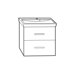 Elegancka Szafka Wisząca Cala D65 Porto – Styl, który Zmienia Twoje Wnętrze!