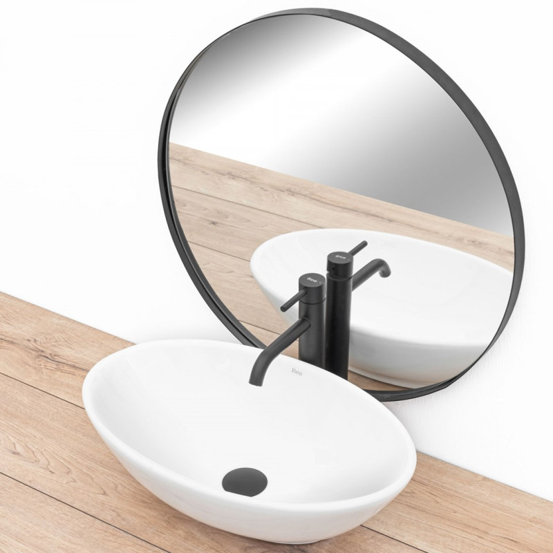 Stylowa Umywalka Nablatowa PAMELA - Nowoczesny Design i Funkcjonalność!