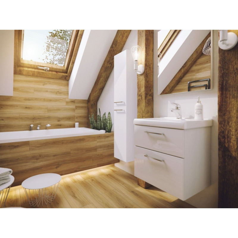 Stylowa Szafka Wisząca LATTE 80 cm - Doskonałe Uzupełnienie Twojej Przestrzeni!