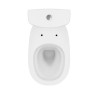 Cersanit Arteco CLEAN ON: Stylowy WC kompakt z deską wolnoopadającą, bezrantowy, biały połysk