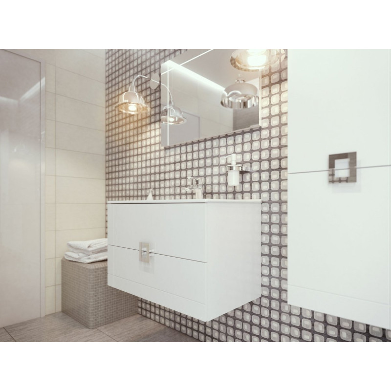 Elegancka Szafka Wisząca LINES D80 - Styl i Funkcjonalność dla Twojego Wnętrza