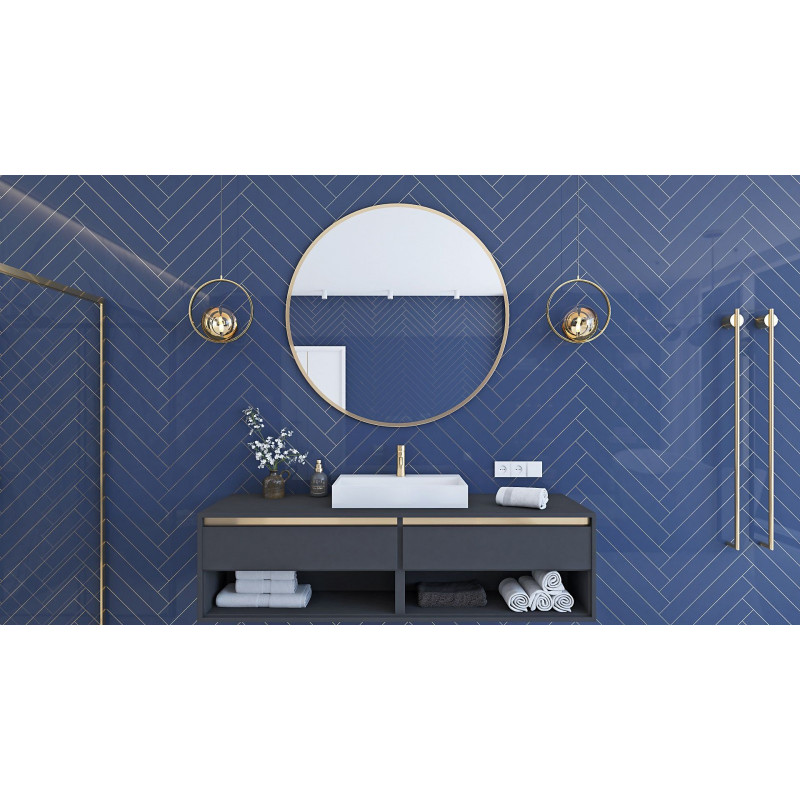 Stylowa Umywalka Goya 60 z Konglomeratu - Nowoczesny Design