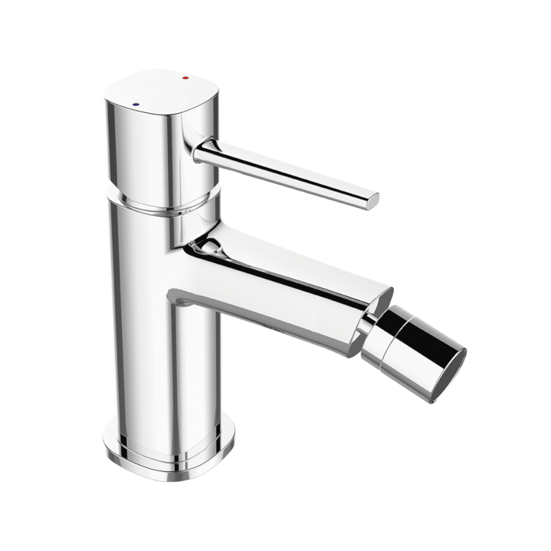 Elegancka bateria bidetowa POLA z systemem klik-klak i wykończeniem chromowym - oszczędność wody!