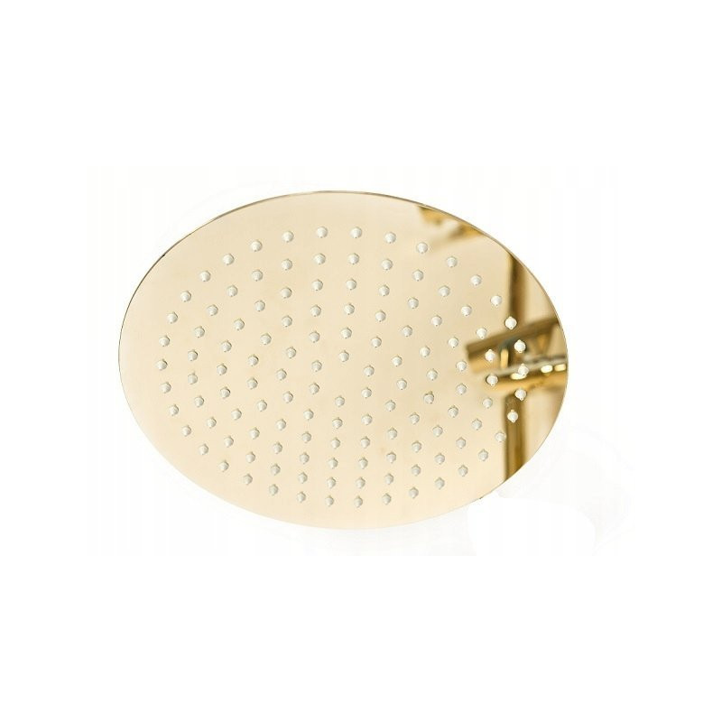 Ekskluzywny Złoty Zestaw Natryskowy Vincent z Termostatem