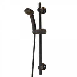 Elegancki zestaw prysznicowy NOVO w matowej czerni - styl i funkcjonalność!