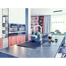 Bateria Pola BAP 678D - Styl i Wygoda z Ruchomą Wylewką Chrom/Biała