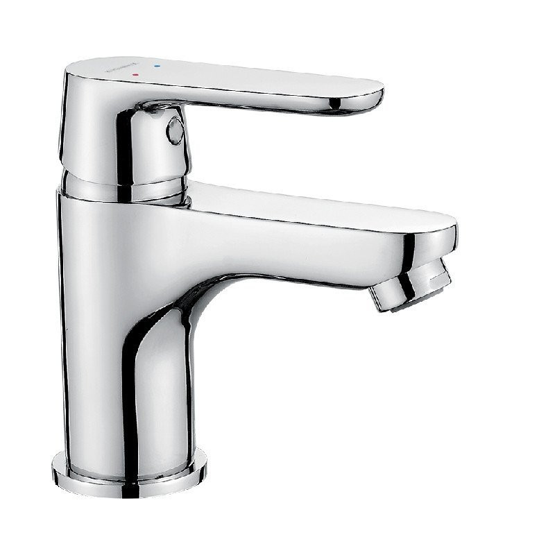 Stylowy Kran DIMA Chrom Jednouchwytowy z Korkiem Klik-Klak - Gwarancja Jakości!