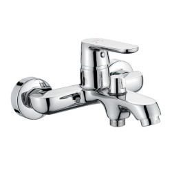 Kuchinox Dima bateria wannowa ścienna chrom