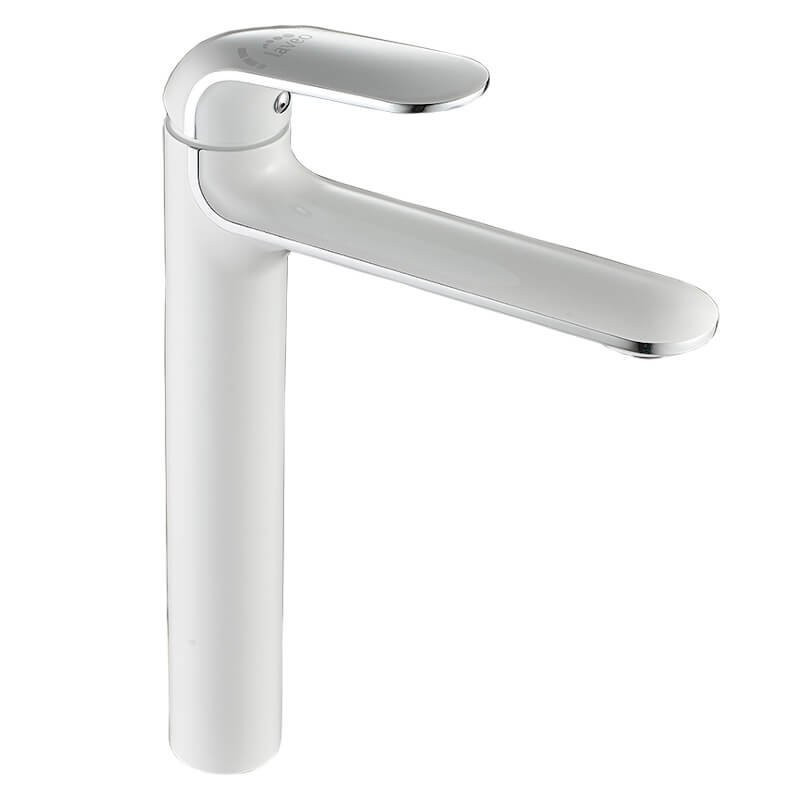 Stylowa wysoka bateria umywalkowa Zorita z korkiem - elegancja i funkcjonalność