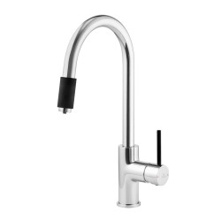 Elegancka bateria zlewozmywakowa Aster z filtrem wody i wylewką U - Chromowana jakość