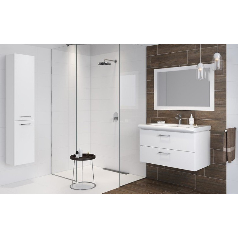 Umywalka z szafką LARA COMO 80 Biała - Elegancja i Funkcjonalność