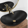Stylowa Umywalka Nablatowa ROYAL Black Matt - Elegancja i Nowoczesność w Jednym