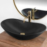 Stylowa Umywalka Nablatowa ROYAL Black Matt - Elegancja i Nowoczesność w Jednym