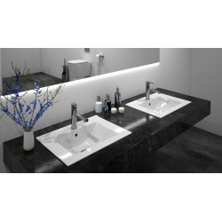 Elegancka Umywalka Dafne 60 - Nowoczesny Styl i Praktyczność